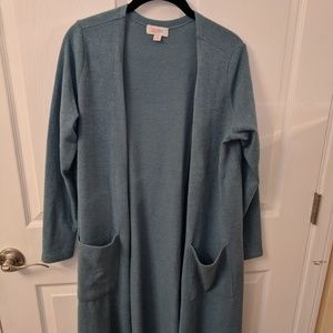 Lularoe light blue medium Sarah